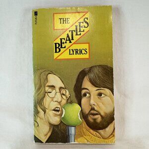The Beatles Lyrics Paperback Pocket Book Futura Edition 1979